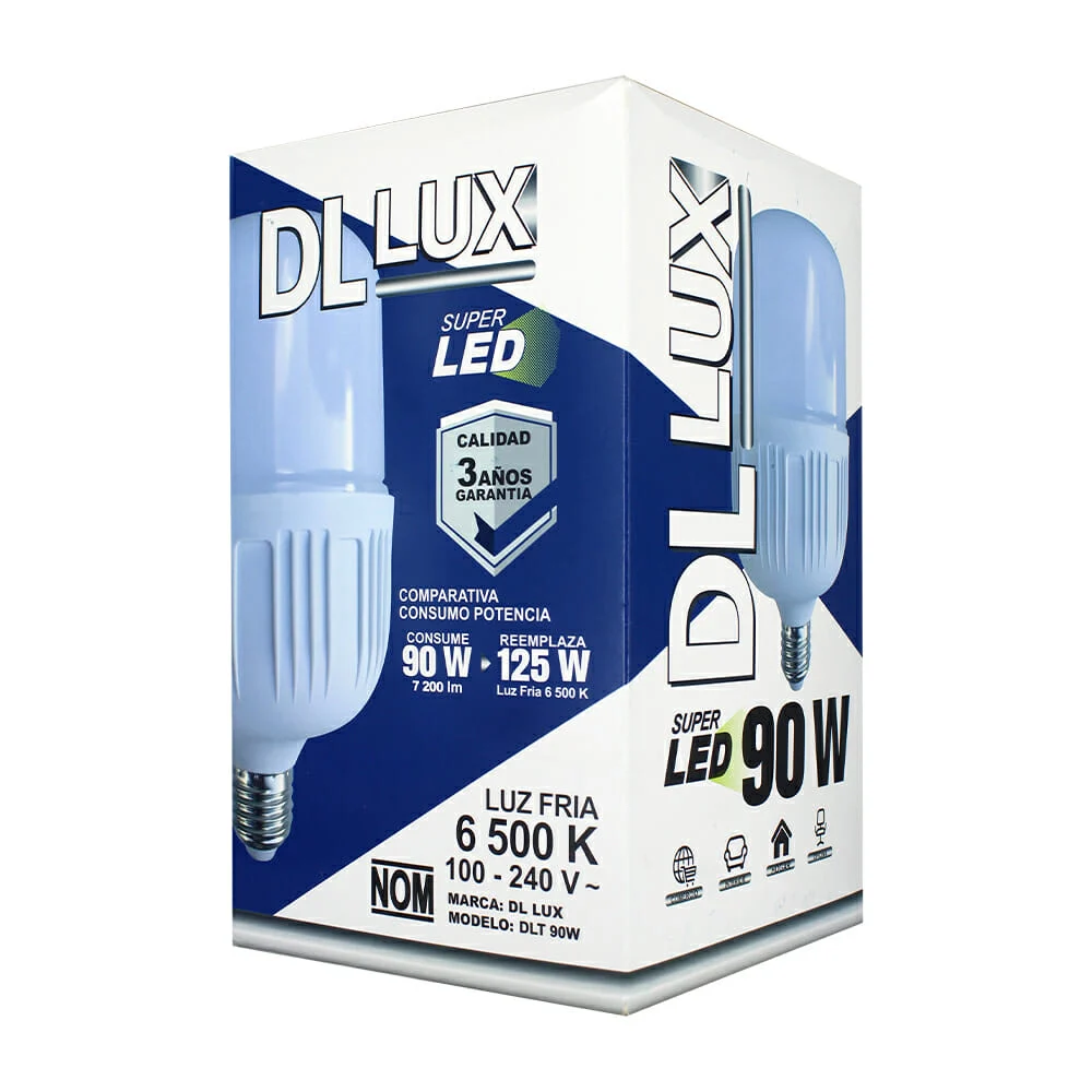 Foco ahorrador super led de luz fría dl...