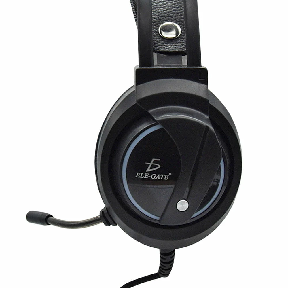 Diadema audífonos gamer con luces rgb, compatibles con ps4, xbox, pc y laptop / dm.x42