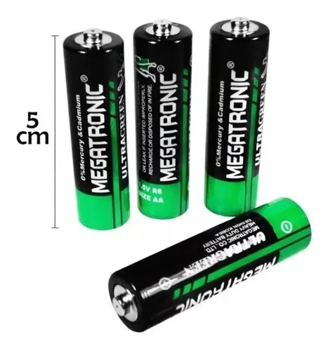 Pila Batería Económica Megatronic Aa 10 Cajas C/24 Pzas C/u