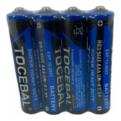 60 Pz Pila Batería Toceba Aaa 1.5v Mejor Precio Juguete 816