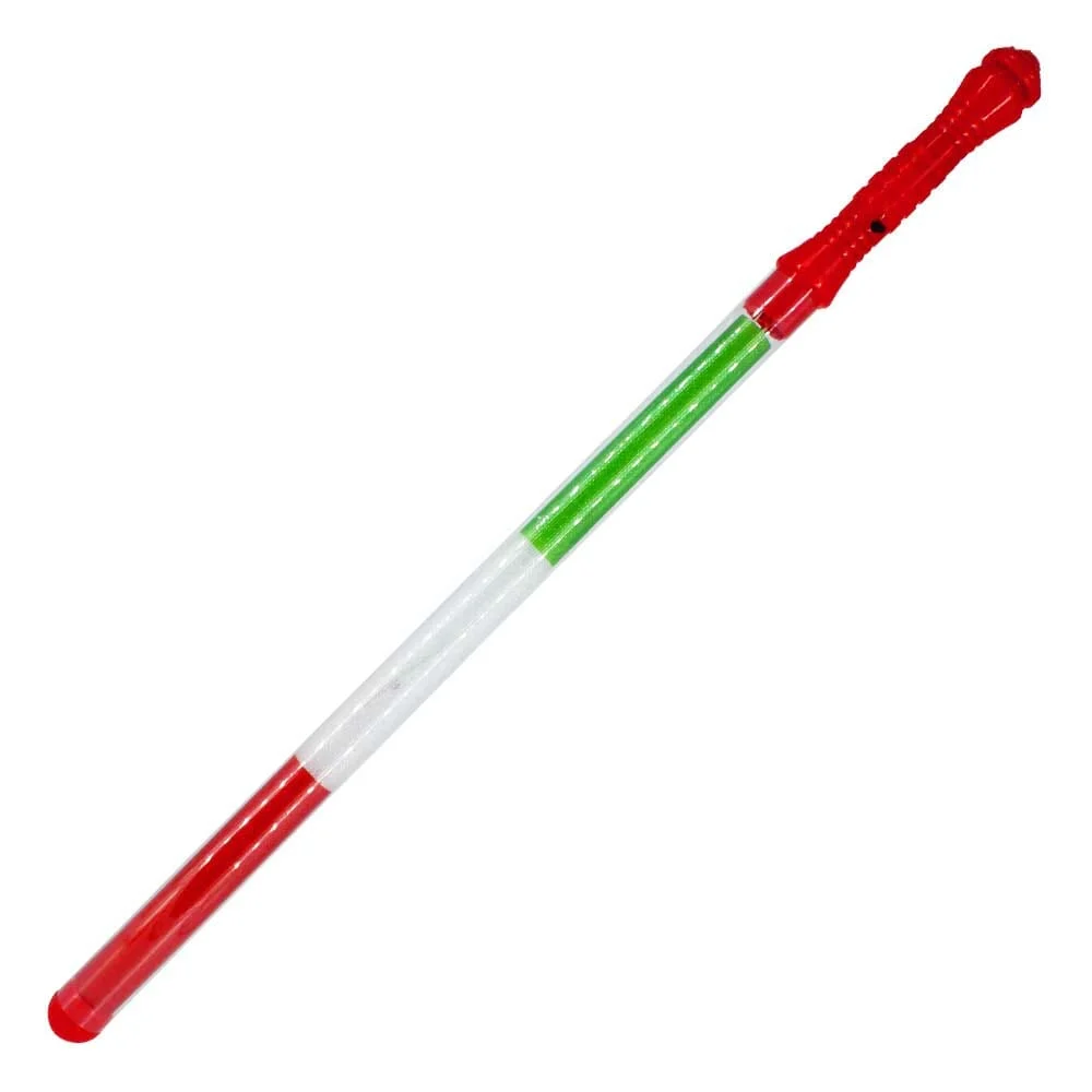 1pza Vara led tricolor verde, blanco y r...