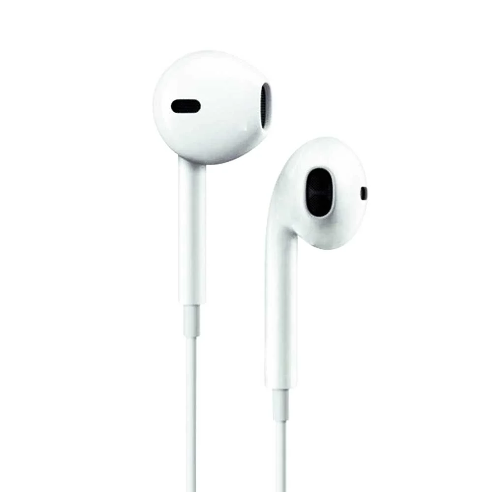 Audífonos alámbricos tipo earpods, con...