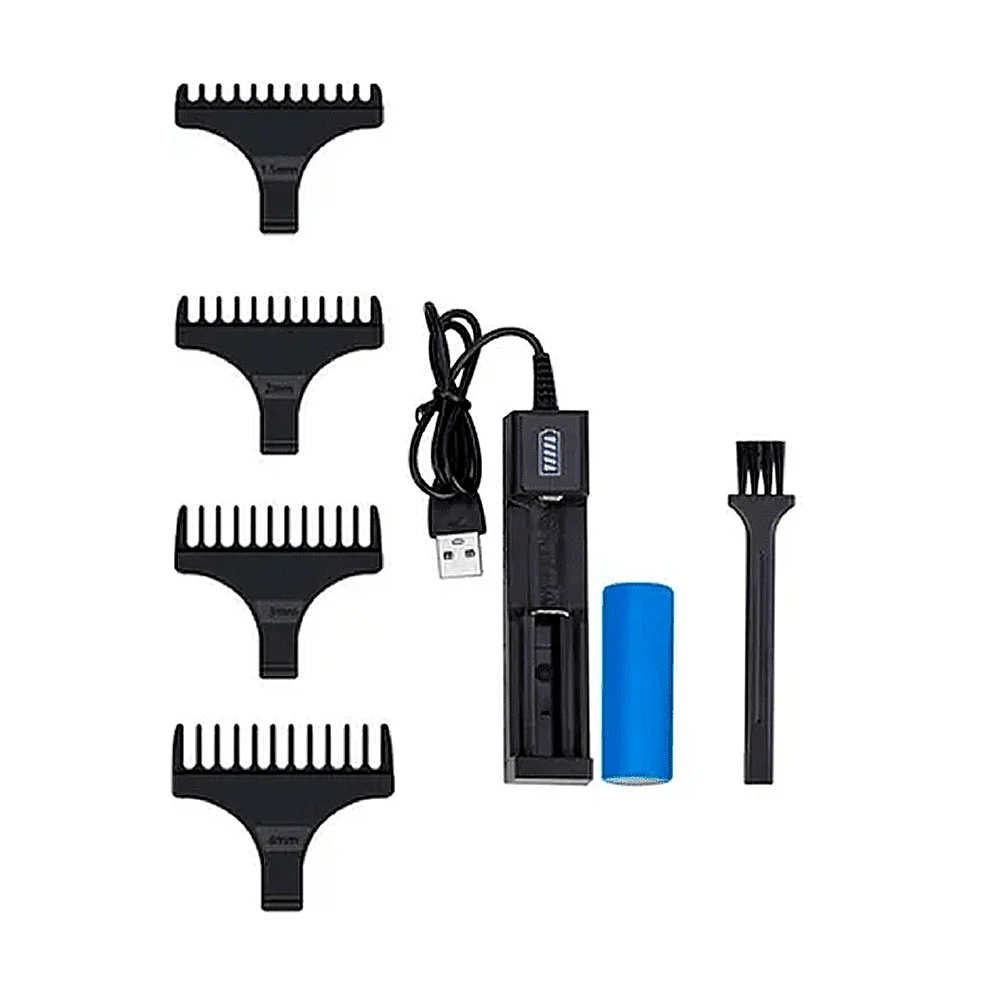 Rasuradora eléctrica profesional recargable lemussa para cabello el-48/ el-48p