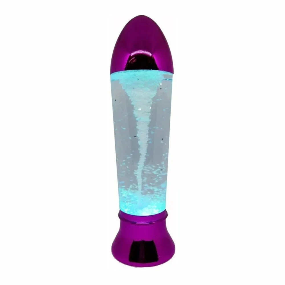 Lámpara con ilusión tipo tornado en forma de cohete espacial, variedad de colores / tornado lamp / f878 / yy-2421
