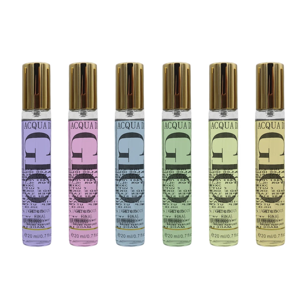 1pz perfume de bolsillo con fragancia para caballero 20ml, variedad / vf6651