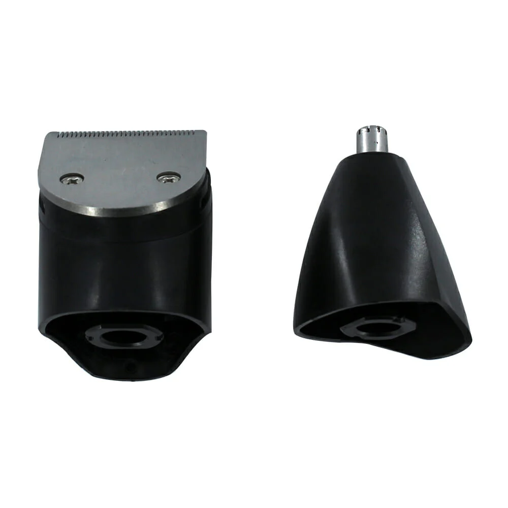 Máquina de afeitar 3 en 1 con puntas intercambiables + peine y cable de carga fd-9839