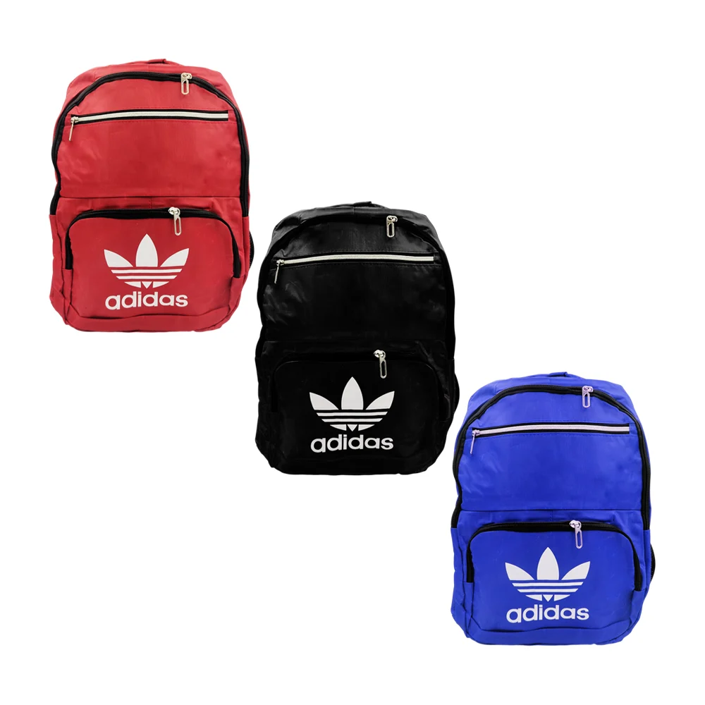 Mochila lisa con 4 compartimentos, estam...