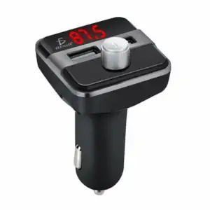 Transmisor bluetooth fm para auto, manos libres con entradas usb 3.0,…