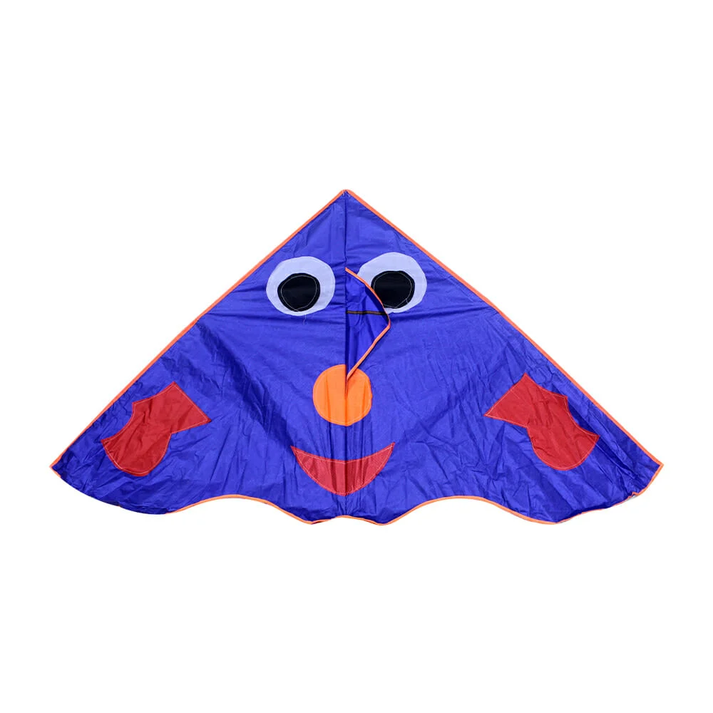1pza Papalote cometa de diseño animal con ojos y cola multicolor 1.65x5 metros / g-832-47