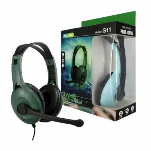 Diadema gamer moreka con micrófono hd + vibración de sonido g11