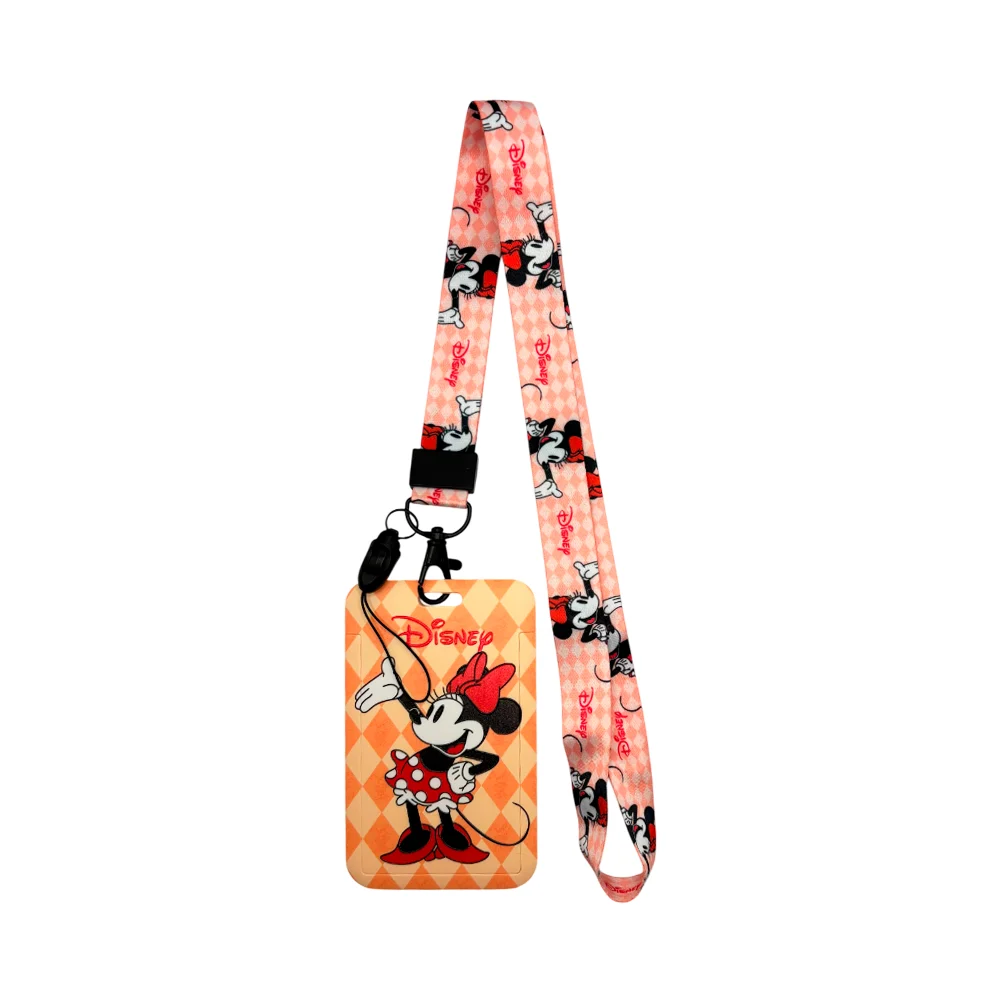 Portagafete con diseño de Minnie Mouse, variedad / gafete-minnie
