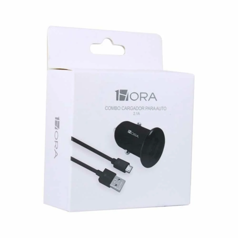Combo cargador 1hora con plug 2 puertos ...