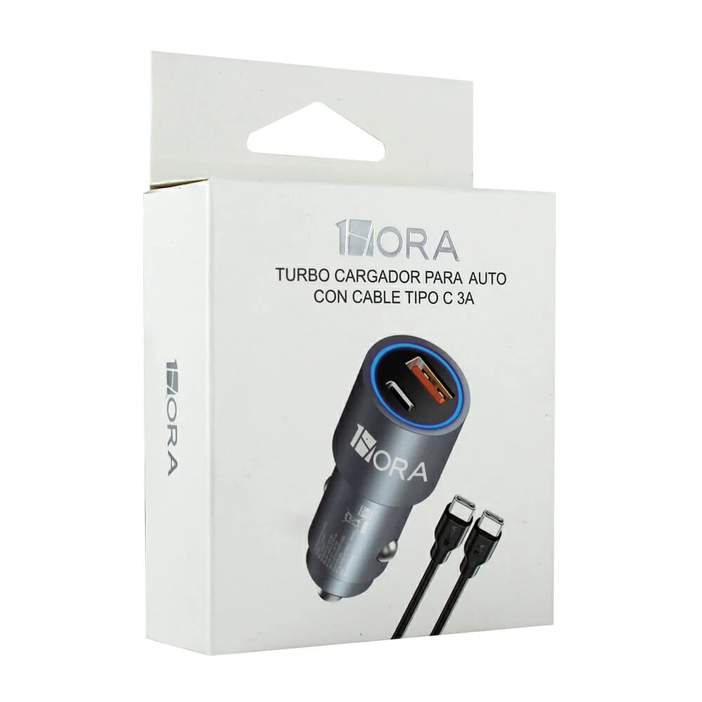 Plug turbo cargador 1hora con puerto usb...