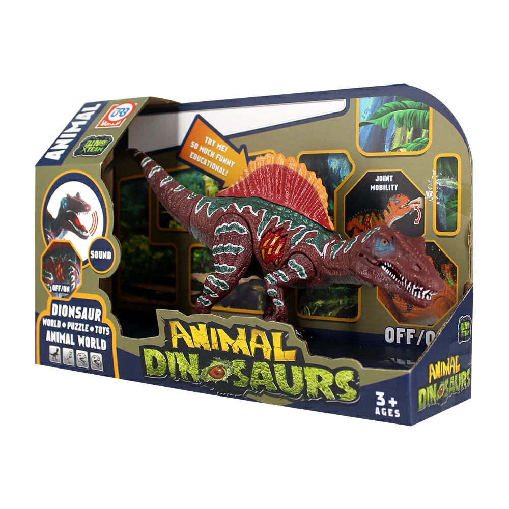 Dinosaurio móvil mordelón con sonido, 25.5cm / gdl7562
