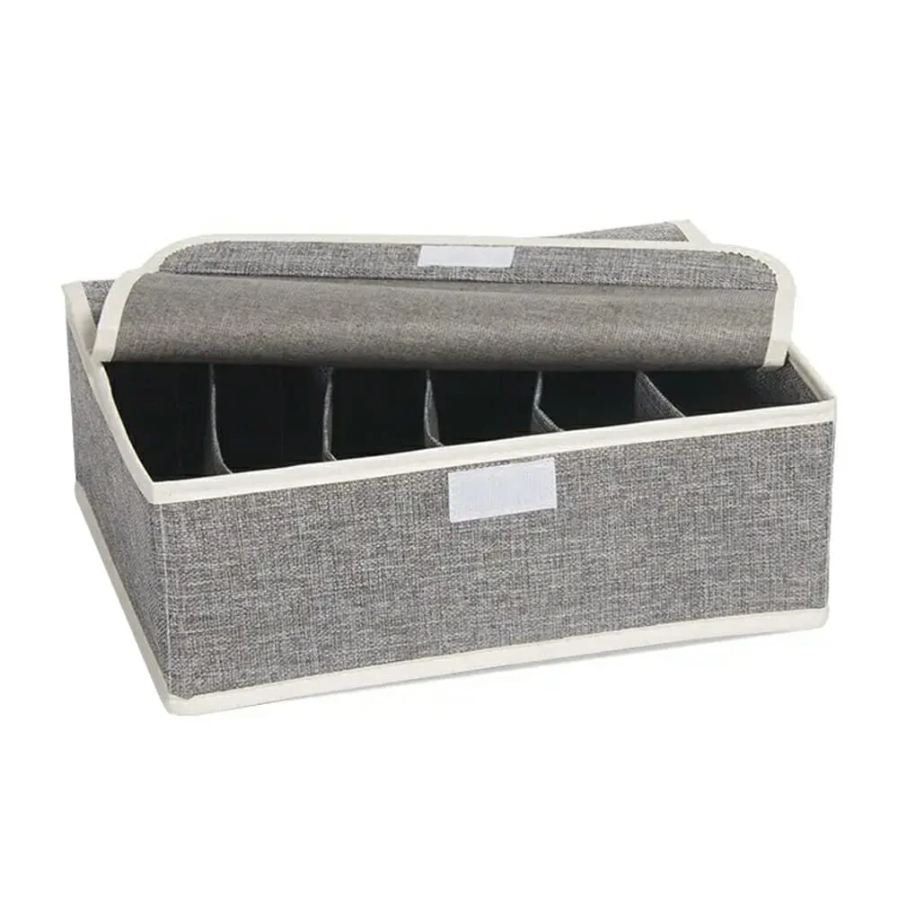 Organizador multifuncional de tela con 6 compartimientos, variedad de colores / gh140-261l