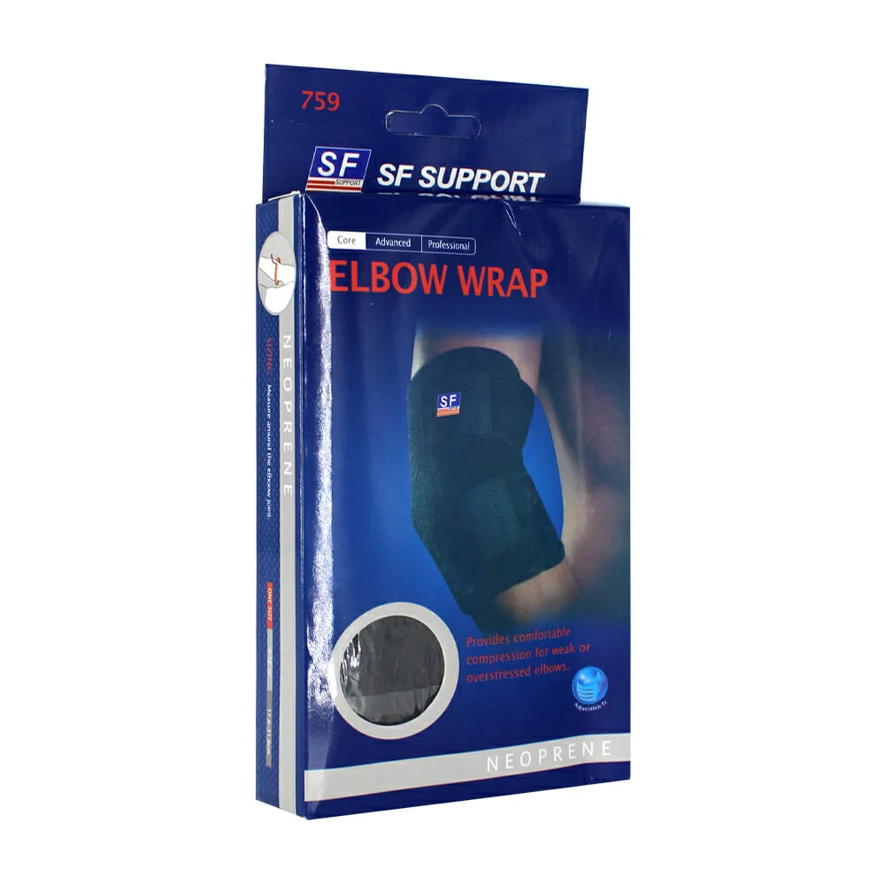 Codera negra ajustable de neopreno / elbow wrap / gh4849 / 80579