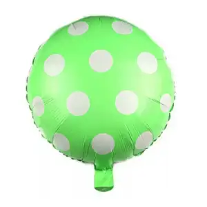 Globo redondo mini con estampado de puntos 9 pulgadas / globo-redondo