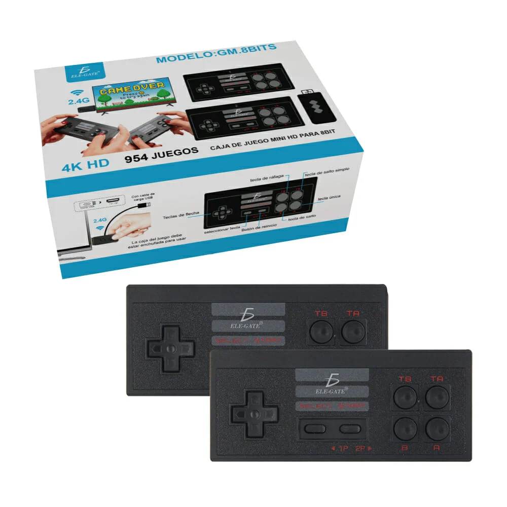 Caja de juego mini hd para 8bit gm.8bits