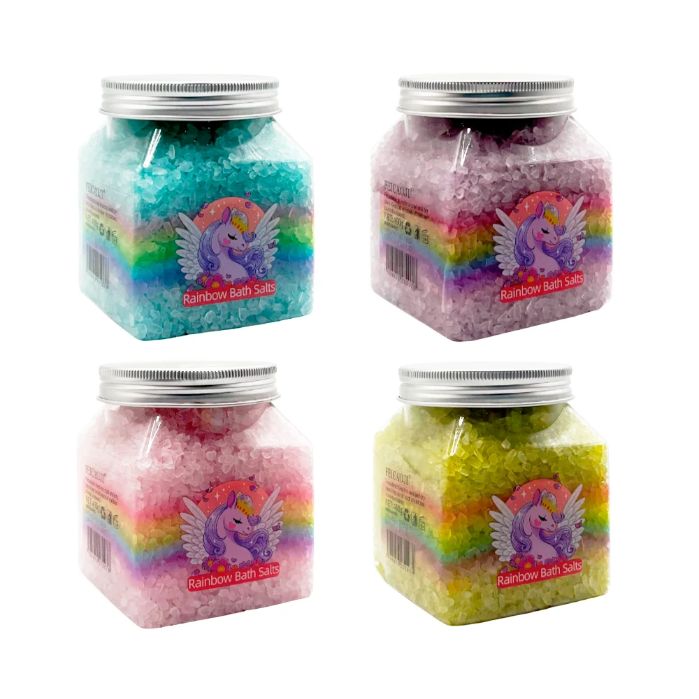 Sales de baño relajantes, variedad de c...
