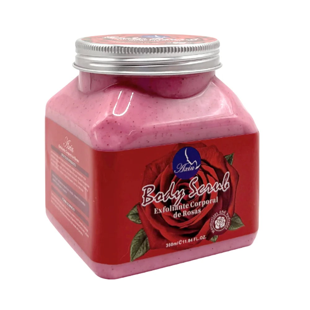 Crema exfoliante con extracto de rosas p...