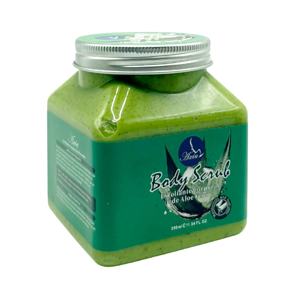 Crema exfoliante con extracto de aloe ve...
