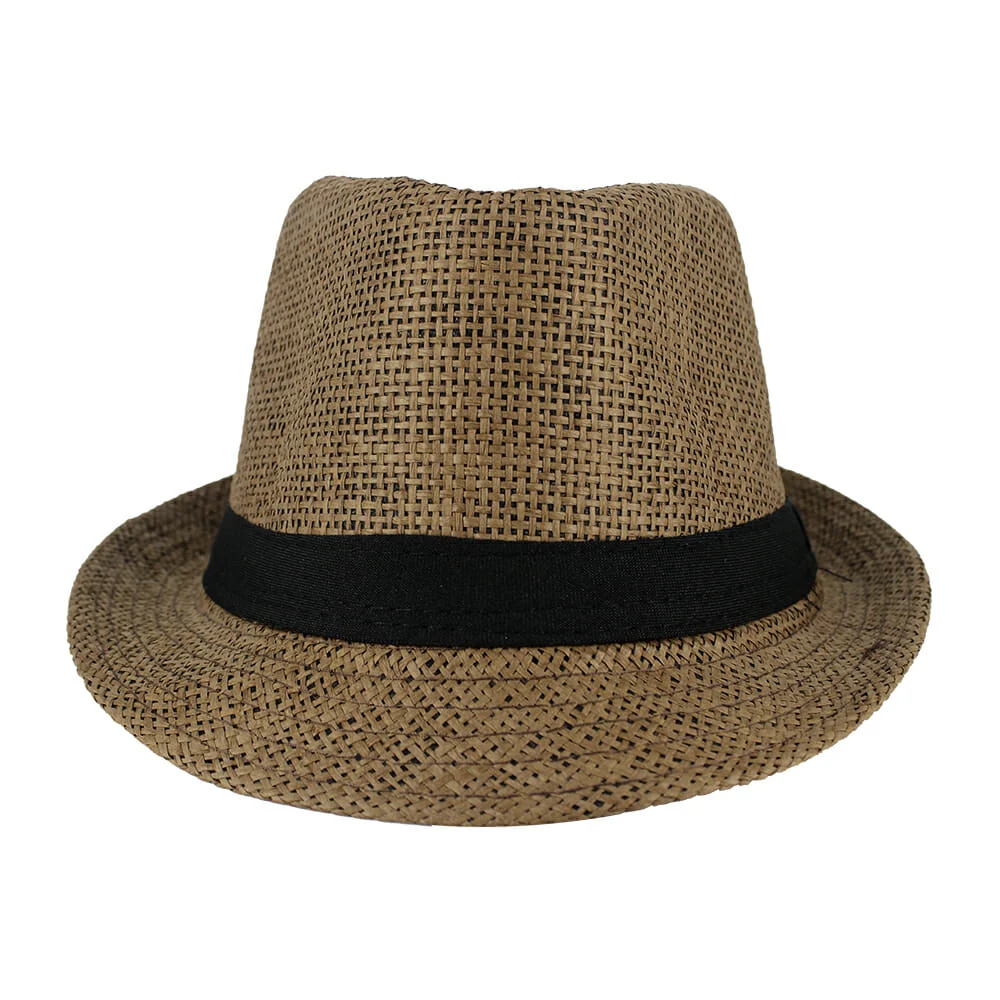 Sombrero panama pachuco corto 28cm, variedad de colores / gs63807 / gs73144
