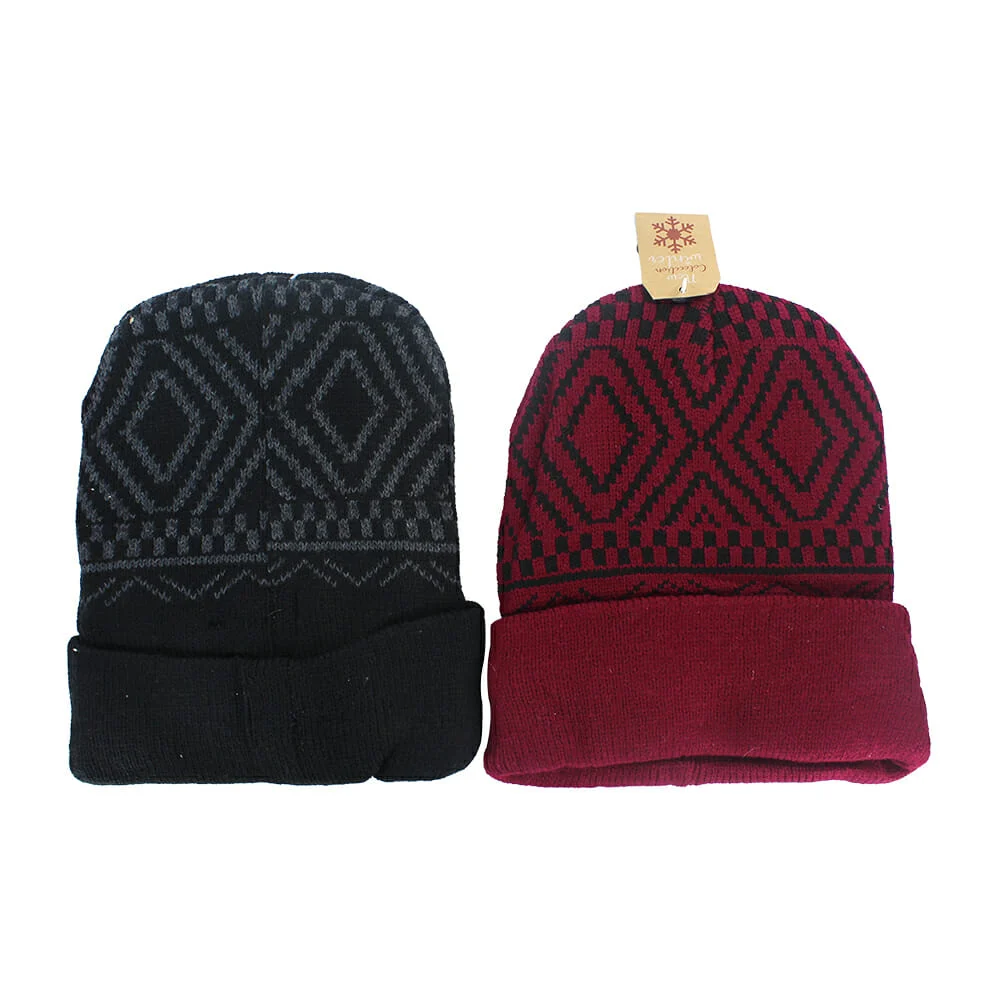1pza Gorro tipo tejido y afelpado, variedad de diseños /gs72775