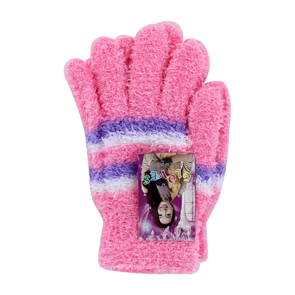 Par de guantes tipo afelpados, variedad de colores / gloves