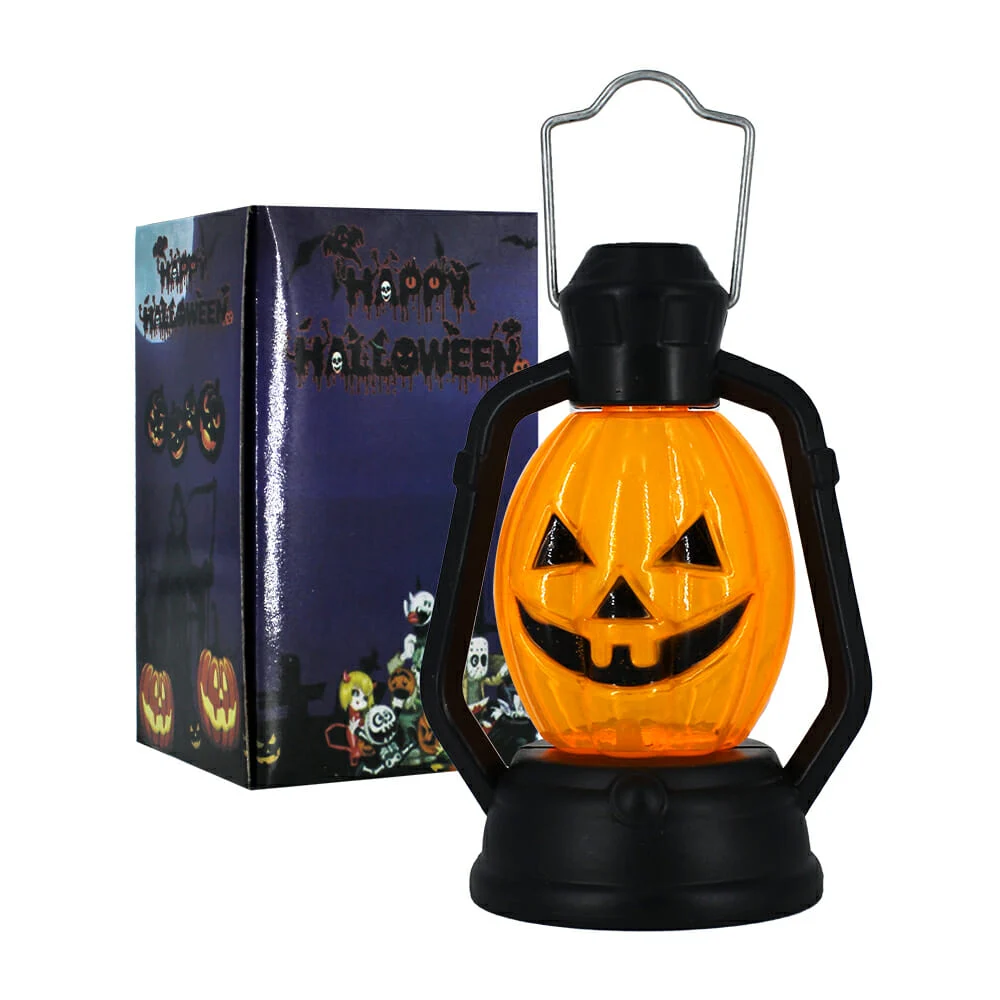1pza Mini candelabro de luz cálida con diseño de halloween / happy halloween / gui-408b