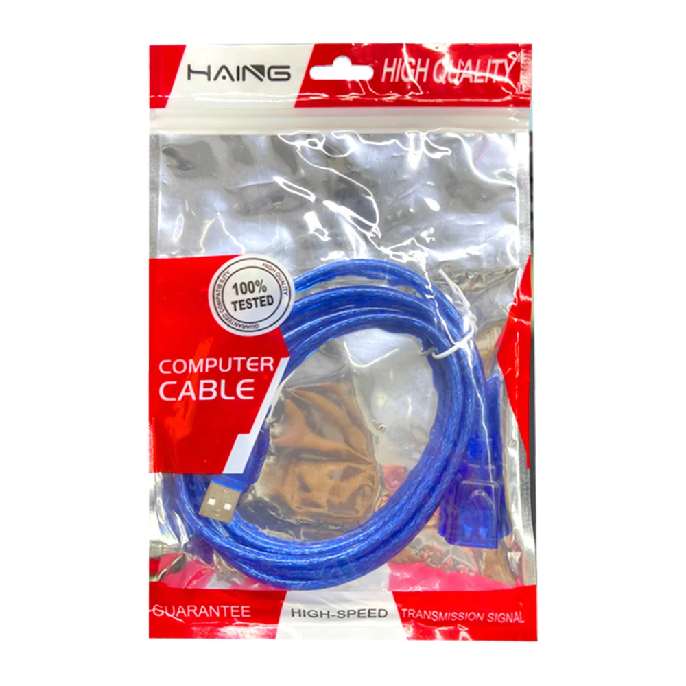 Extensión de 1.5m de usb macho a hembra...