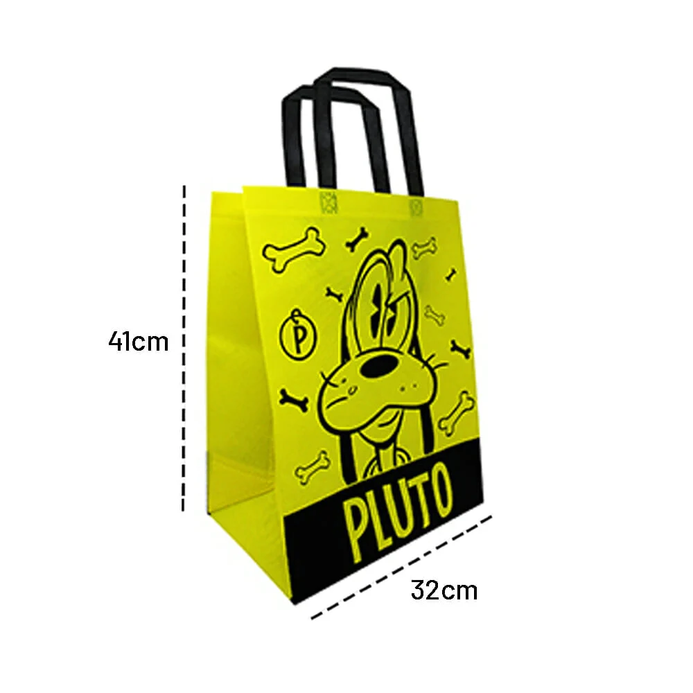 1pza Bolsa ecologica con diseño estampado 33x42x18cm, variedad de diseños / a1-nw218