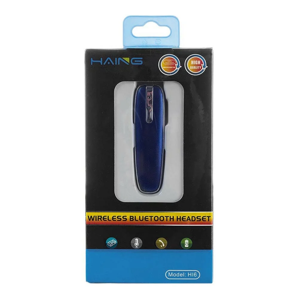 Auricular inalámbrico bluetooth manos libres / h16 - hi6 / haing / wireless bluetooth headset