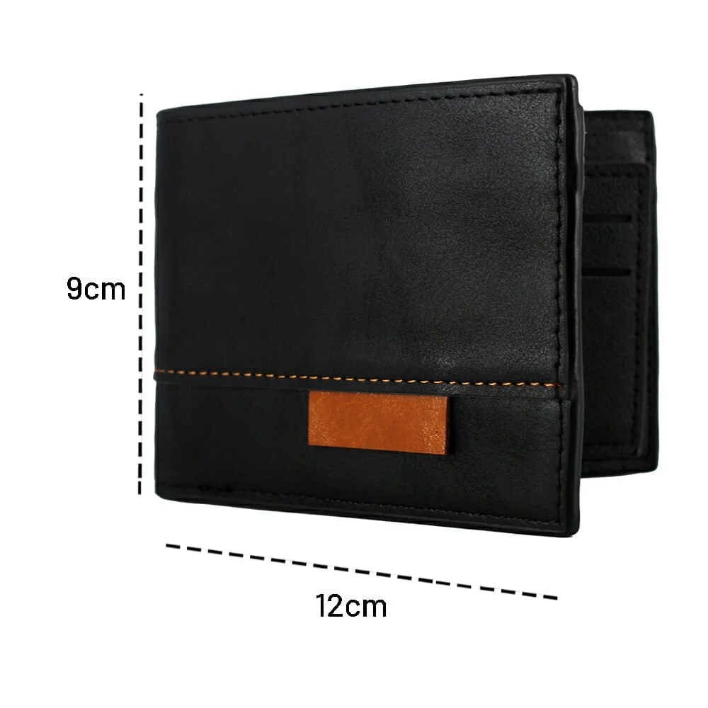 Cartera humers negro para caballero h2943