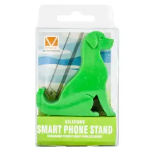 Soporte universal de silicon para teléfono en forma de perro, varieda…
