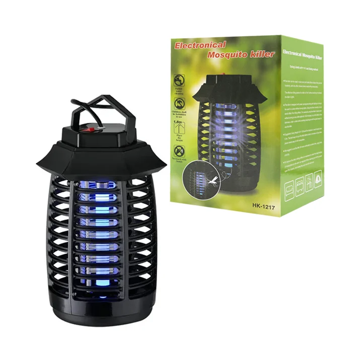 Lámpara eléctrica mata mosquitos colga...