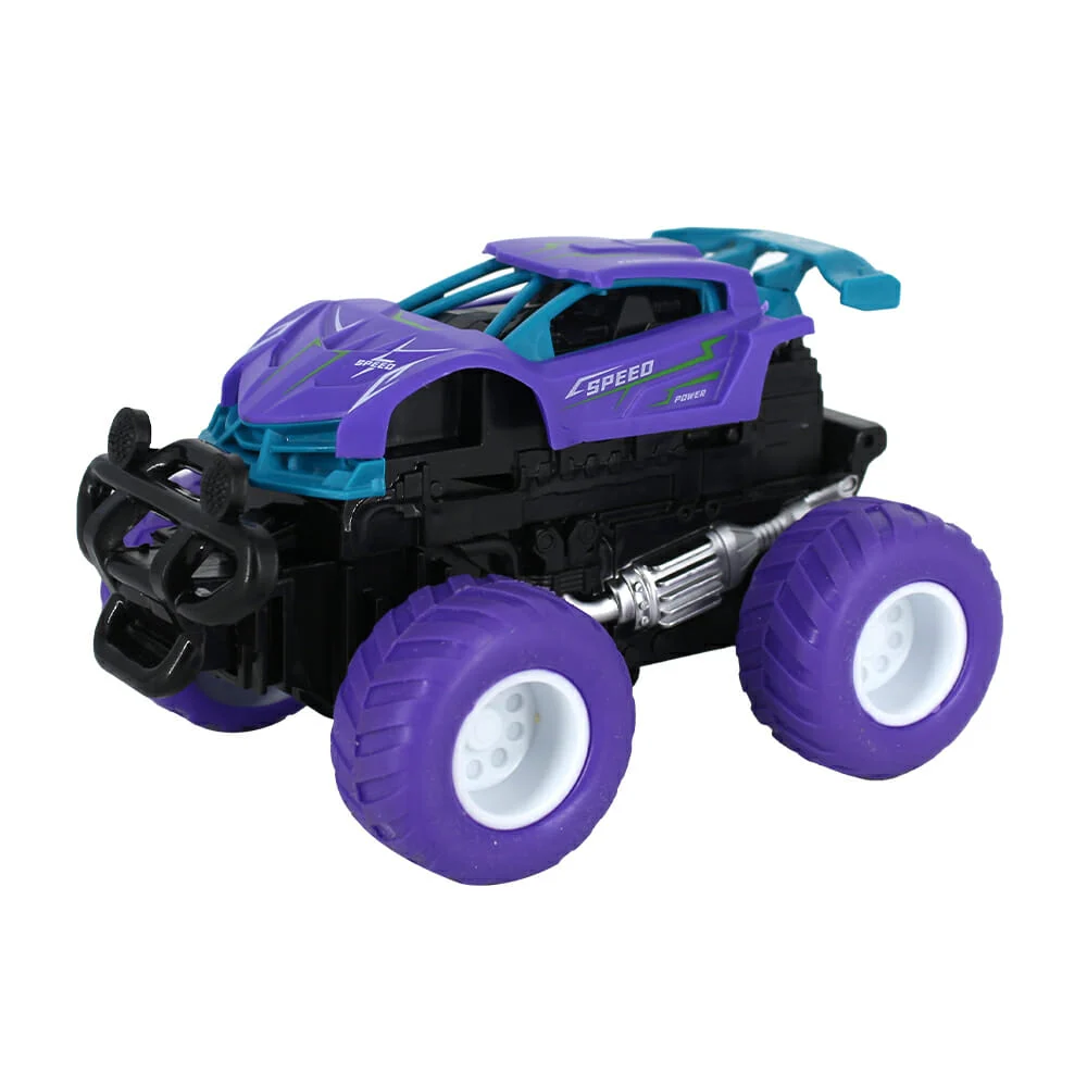 1pza Carro monstruo de fricción, variedad de colores hl-868-7