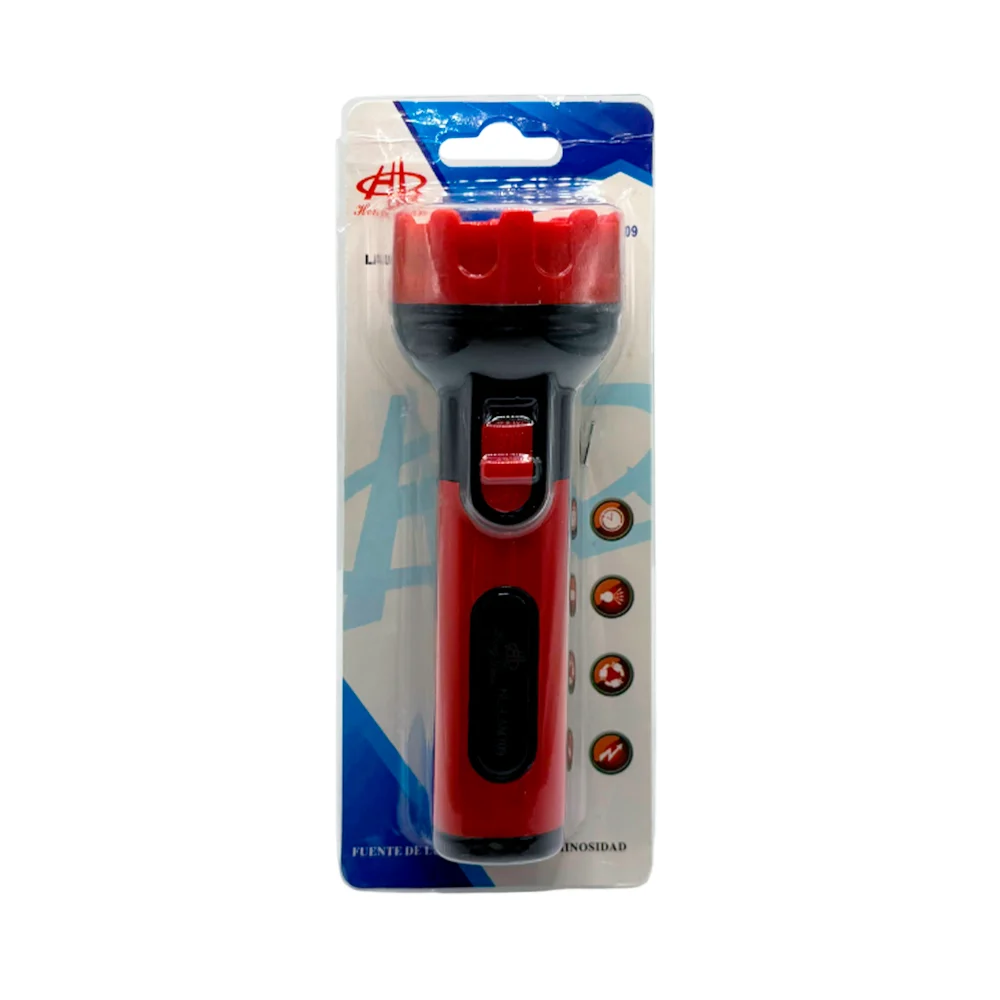 Lámpara linterna hl recargable con 2 modos de iluminación, varios colores