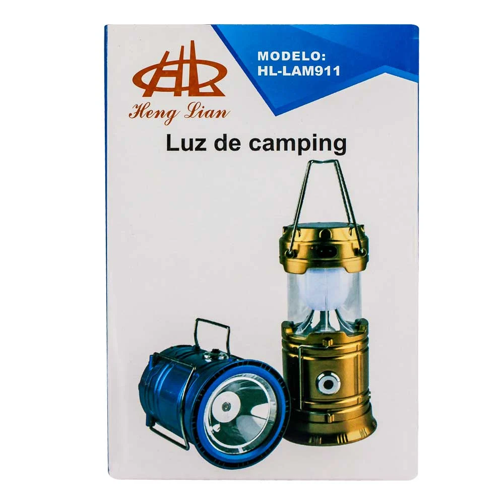 Lámpara de mano hl / luz de camping / lam911