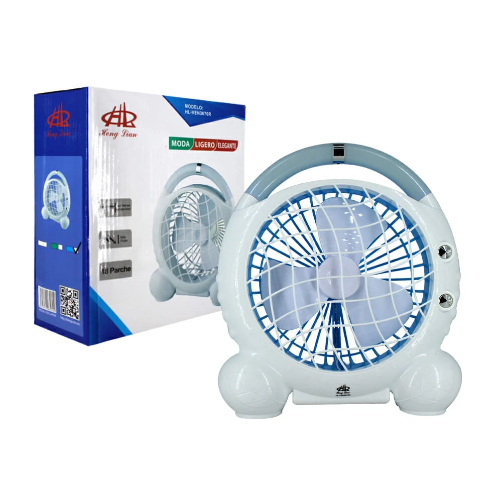 Ventilador multifuncional redondo con 3 ...