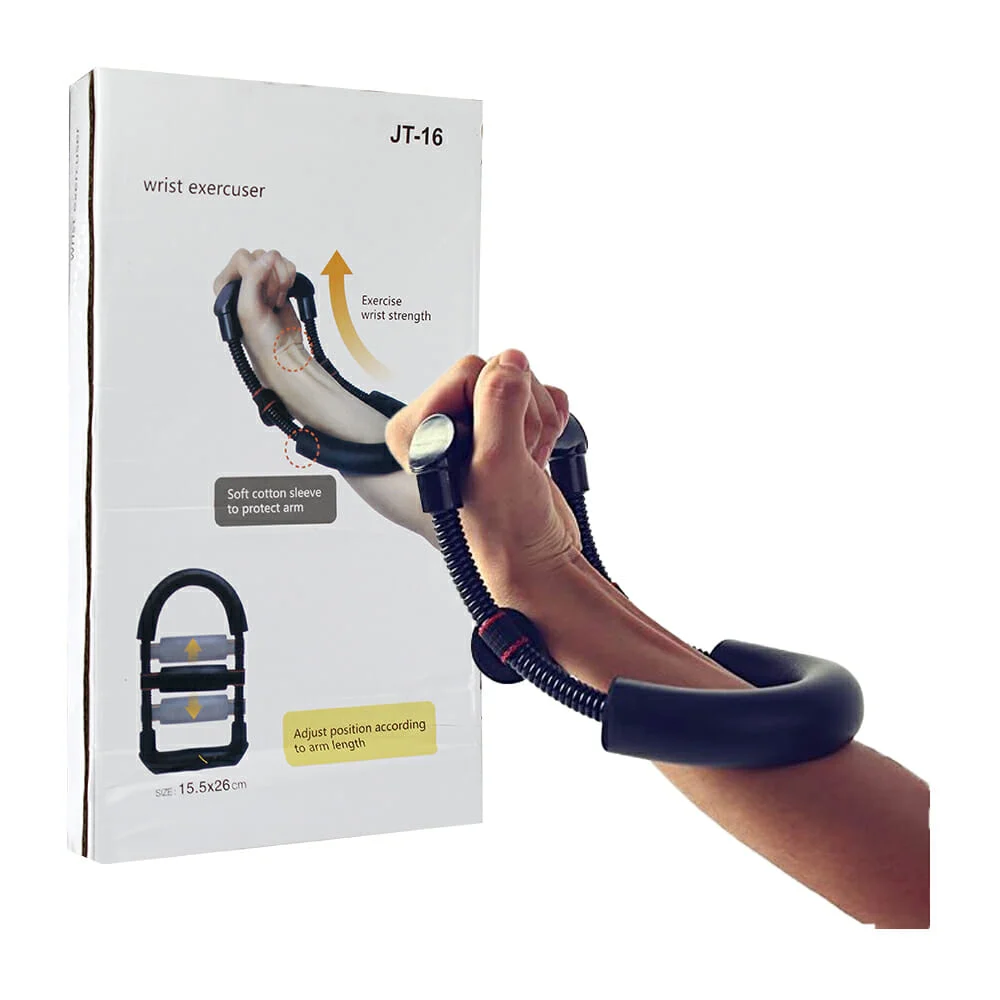 Fortalecedor / ejercitador para antebrazo, 15.5x26cm / wrist exercuser jt-16