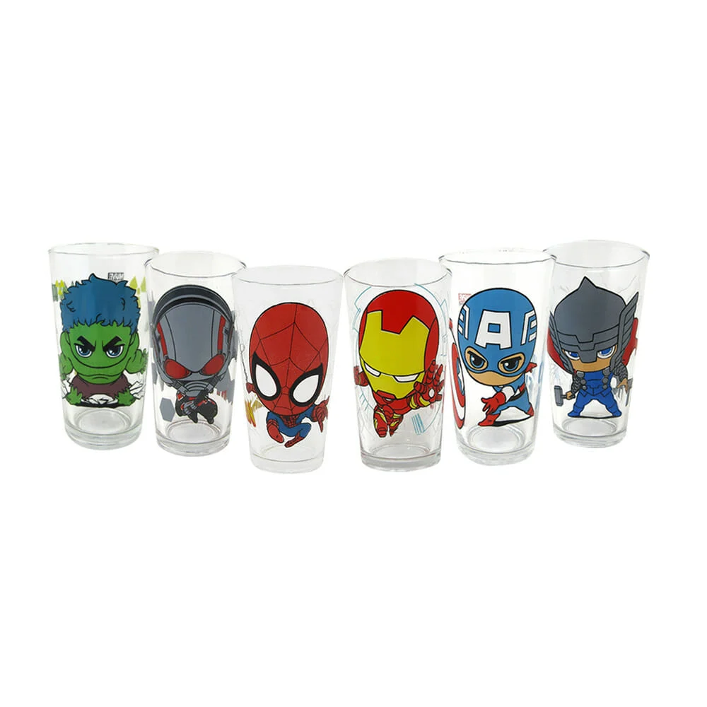 1pza Vaso de vidrio con diseño de perso...
