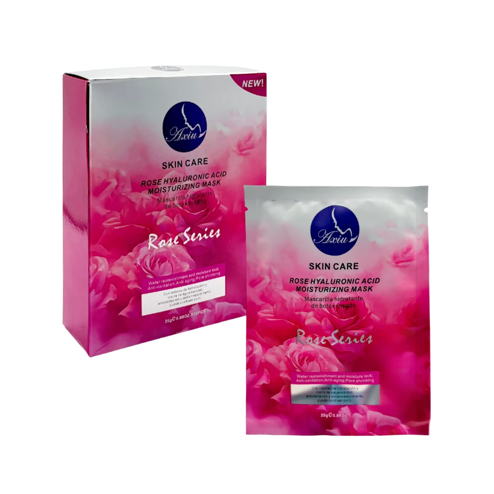 Caja con 10 mascarillas para skincare co...