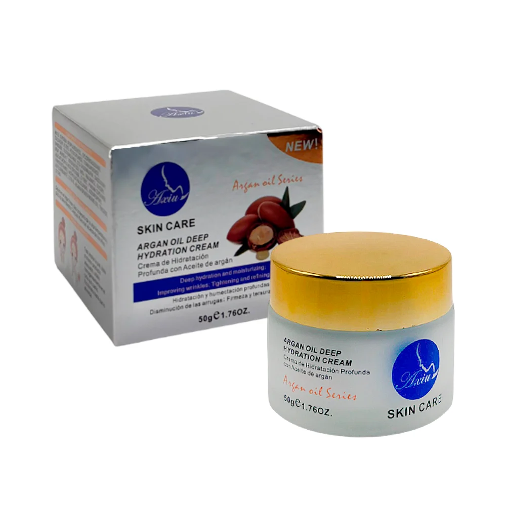 Crema hidratante con extracto de aceite ...