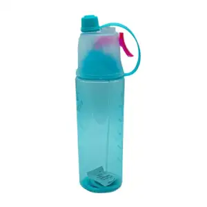 Botella deportiva, con spray pulverizador y medidor motivacional / ho…