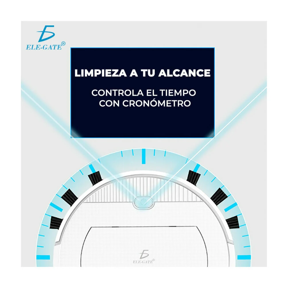 Robot inteligente de barrido / aspiradora automática, funcionamiento mediante app / hog.101.app