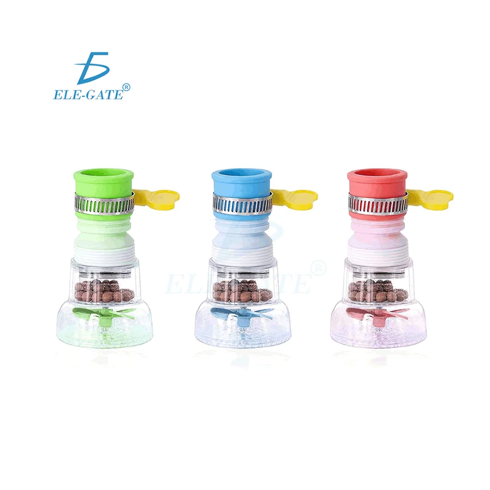 Filtro flexible universal para grifo de agua, variedad de colores / hog.122