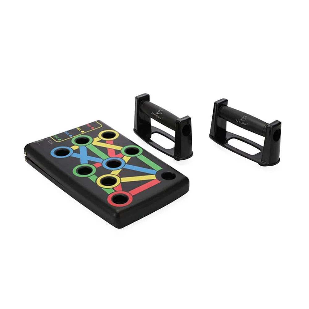 Tabla de entrenamiento portátil, plegable y ajustable para flexiones y/o ejercicios caseros / hog.38