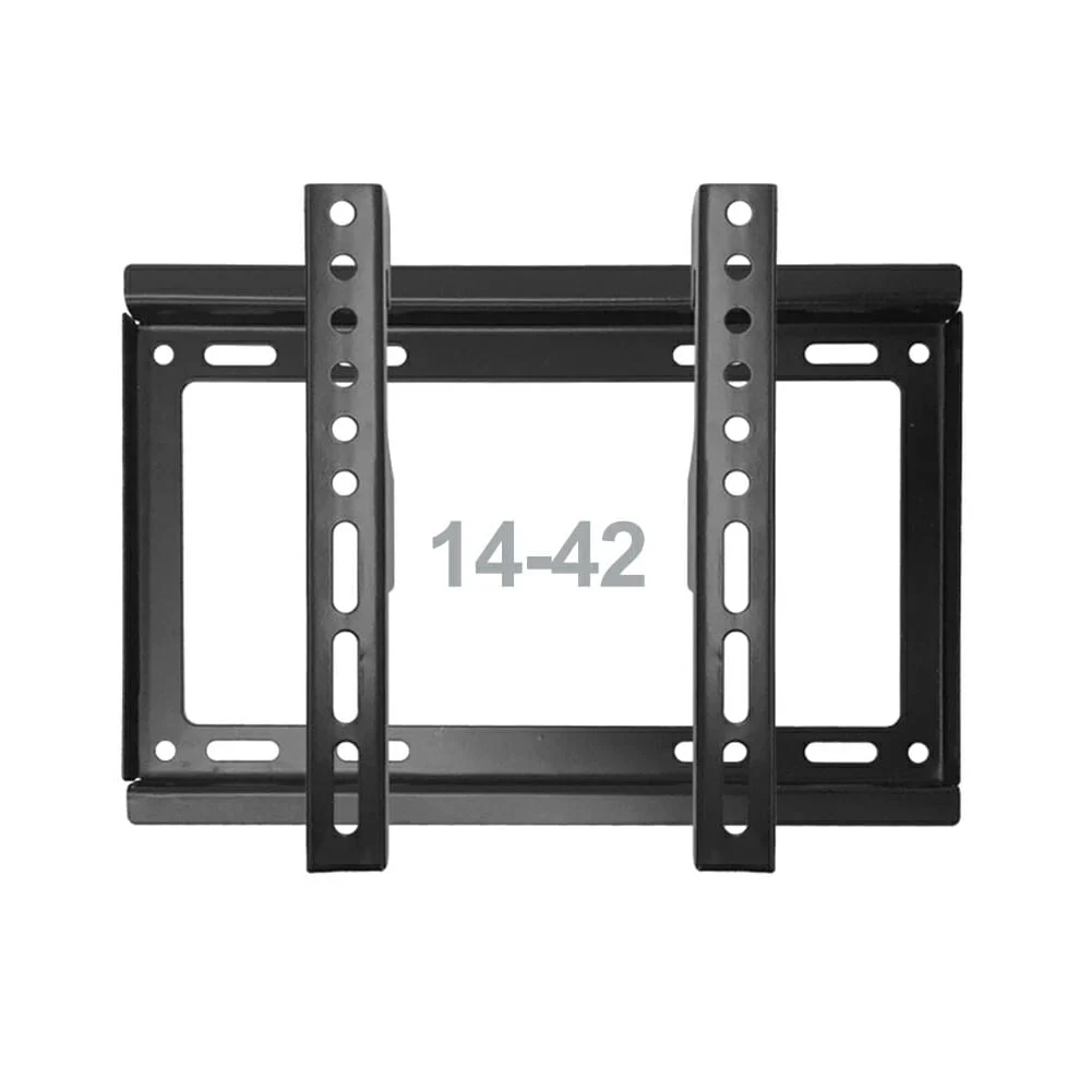 Soporte metálico fijo para pantalla de 14 a 42 pulgadas, soporta máximo 25kg / hold.55