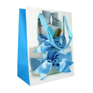 1pza Bolsa de regalo chica variedad de diseños 18x23x10cm, variedad d…