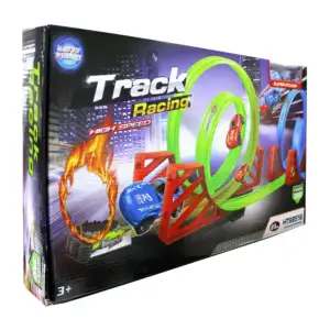Autopista de 23 piezas con super power para acrobacias + 1 carrito / …